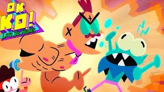 OK K.O.! Let&rsquo;s Play Heroes #5 ДРАКА ЗА ШАУРМУ,И ЗАЩИТА АНТЕНЫ 🤣