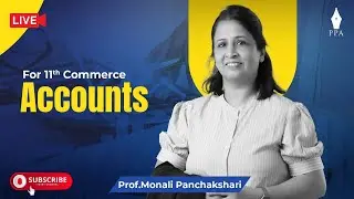 11th  Commerce: Book Keeping & Accountancy: Subsidiary Book: By Prof.Monali Panchakshari