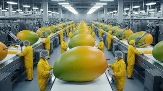 Dentro de uma moderna fábrica de processamento de manga: da fazenda à deliciosa fatia de manga