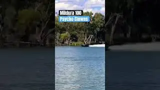 Mildura 100, Top 40 Dash. Boat #8: Psycho Clowns 🤡 #mildura100 #waterskiracing #waterskiing