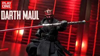 Is this DARTH MAUL figure WORTH IT?? | Play One Twelve Black Warrior Figure Review