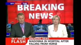 BREAKING NEWS on MADONNA's HORSE RIDING ACCIDENT 2005