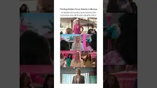 Hidden color detail in Barbie movie