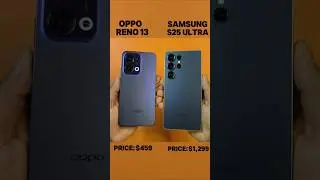 oppo Reno 13 Vs samsung s25 ultra Speed test comparison #shortfeed #shorts