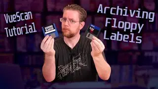 VueScan - Archiving Floppy and CD Disk Labels