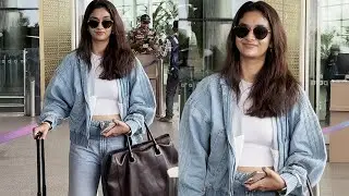 Keerthy Suresh Spotted At Airport
