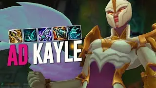 I tried out AD Kayle first time...