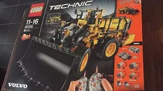 LEGO TECHNIC 42030, VOLVO L350F. Time lapse build