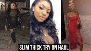 SLIM THICK CHEAP TRY ON HAUL ft. AFRICAN MALL