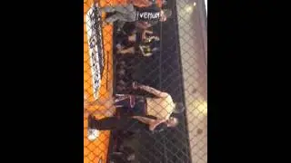 Matt savage combat challange fastest tap out of the night