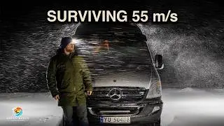 Surviving the Polar Night in a Van 30 Days of Darkness