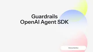 Mastering OpenAI Agent Guardrails: Prevent Misuse with Input & Output Tripwires!