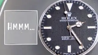 This Rolex Submariner looked fine - until I timed it...