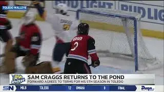 Sam Craggs Signs with the Walleyes for 5th-Straight Season