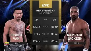 Джошуа Ван против Рэмпэйджа Джексона, UFC 5
