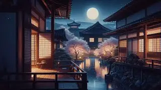 Peaceful Atmosphere on the Village Terrace 🌙 | Relaxing Lofi Hip-Hop Music