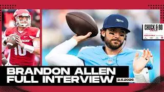 Brandon Allen Talks Super Bowl Prep, NFL & Dad Life + More | Full Interview