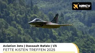 Aviation Jets Dassault Rafale 1/5 | Fette Kisten Treffen 2025 | Powerbox CORE | Frank FT-250