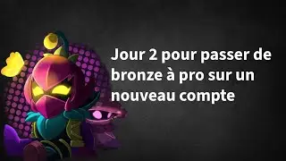 Jour 2 pour passer de bronze à pro sur un nouveau compte 