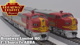 Product Spotlight | BLI F3 Santa Fe ABBA | Paragon 4 Sound/DCC | HO Scale