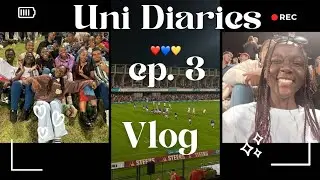VARSITY CUP Vlogs| Uni diaries ep.3| First year 