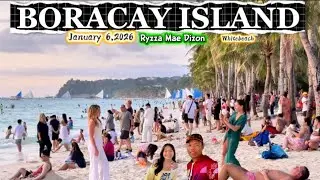 BORACAY ISLAND TODAY                      JANUARY 12,2026 SUNSET TIME ONWARDS/RYZZA MAE DIZON