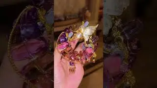 Glam in the haze ✨Bolivian ametrine &times; white topaz &mdash; pure and radiant