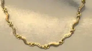 COLLAR DE GARGANTILLA DE ORO DE LEY 18K