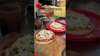 Street Style Veg Paneer Cheese Pizza❤️#youtubeshorts #trending #viralvideo #cheese #pizza #street
