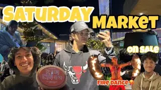 | SATURDAY MARKET | COURTYARD AT NADIPUR | FIRE DANCE🔥 | RANDOM SATURDAY | MACBOOK ON SALE | 