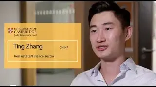 A real estate finance career with the Cambridge MBA - Ting Zhang, China