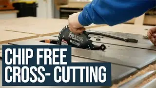Cross-Cutting Plywood  - Chip Free