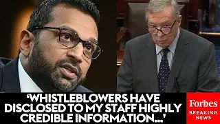 Dick Durbin Trashes Kash Patel, Pam Bondi, Emil Bove, And Others During Floor Speeches | Rewind 2025