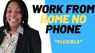 Best No Phone Work From Home Jobs 2020| Non Phone Work At Home Jobs