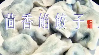 茴香餡兒餃子，簡單幾步就能調製出口感好吃的餡兒料，香嫩不柴又不膩，吃了還想吃。How to Make Different Delicious Dill Aneth Dumplings?