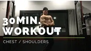 AMPED 30 minute chest shoulder workout