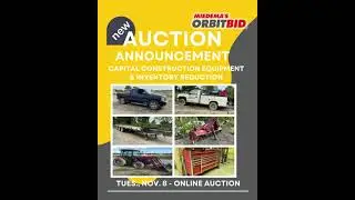 NEW AUCTION ANNOUNCEMENT |  Capital Construction Equipment