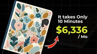 НОВЫЙ метод заработка в интернете с помощью шаблонов Canva и ИИ для продажи на Amazon KDP