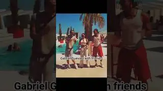 gabriel guvera new tiktok dance with friends 😍🤣 | behind the scenes of Culpables 😍 | #dance #tiktok