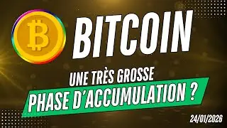 Bitcoin une très grosse PHASE D'ACCUMULATION🔥? Analyse crypto & news ✅