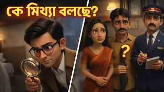 চলন্ত ট্রেনে ভয়ানক খুন! আপনি কি খুনিকে ধরতে পারবেন? | Bangla Detective Riddle