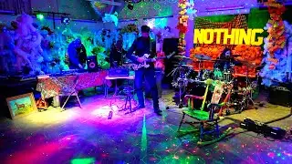 ADAM ARRITOLA “conducts” The Art Rat All Stars, at Art Rat Studios, 11-14-25.