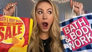 BATH & BODY WORKS SEMI ANNUAL SALE HAUL!