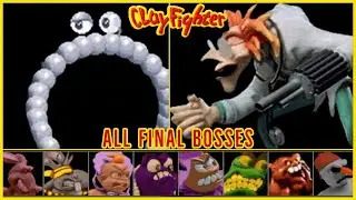 CLAYFIGHTER ALL FINAL BOSSES