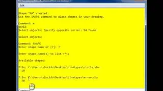 Complex Complex Linetypes with Shapes AutoCAD   Part 4