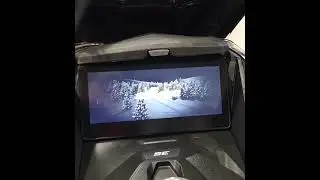 10.25 inch screen on Ski-Doo (Expedition 900 ACE Turbo R)
