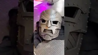 EVA Foam Dr Doom Mask Free Templates #drdoom #fantasticfour #cosplay