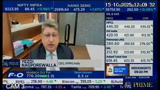 Yezdi Nagporewalla, CEO, KPMG in India shares insights from India CEO Outlook 2025 with CNBC-TV18