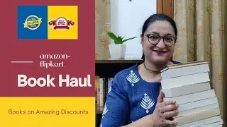 Amazon-Flipkart Sale Book Haul | Books on Amazing Discounts