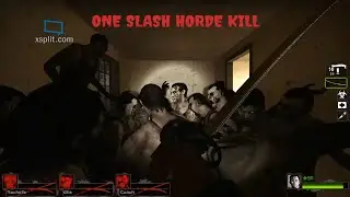 Left 4 Dead 2 One Slash Horde Kill